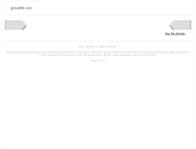 Tablet Screenshot of globallife.com